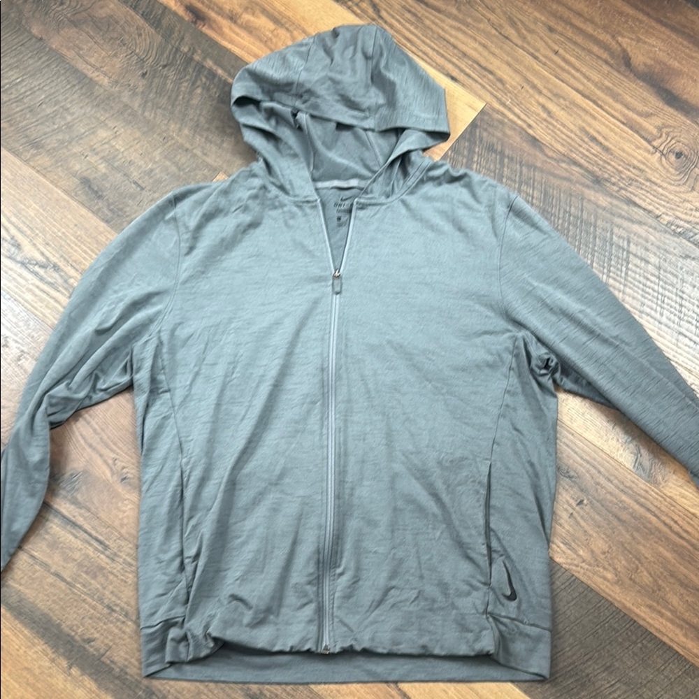 Men's Gray Hooded Sweater